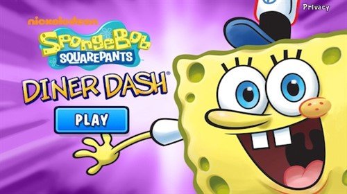 spongebob diner dash no download