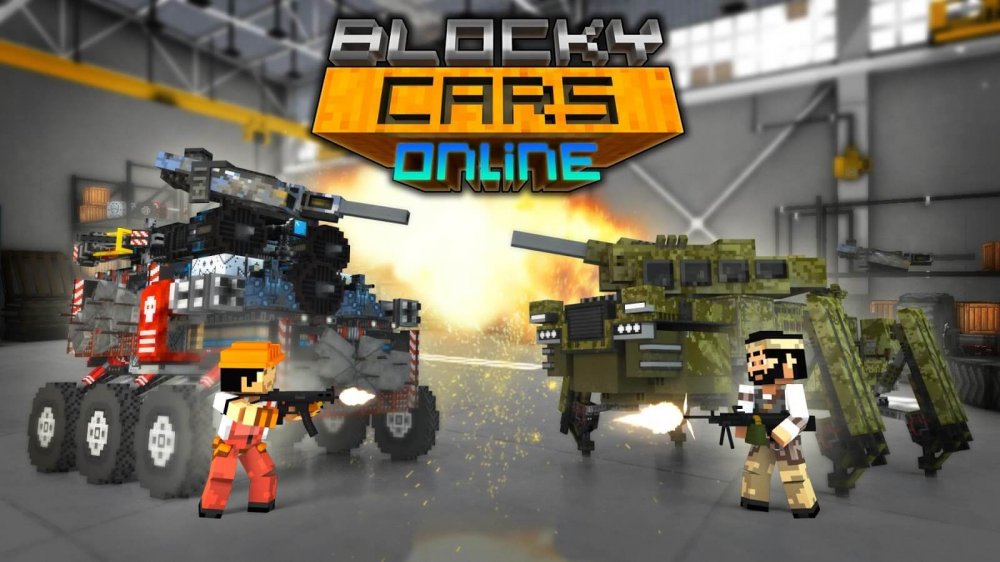 Blocky Cars Online (v3.9.0)