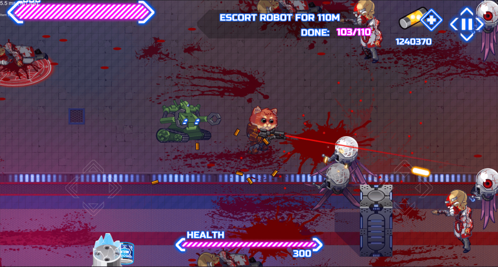 Armored Kitten: Zombie Hunter  Android